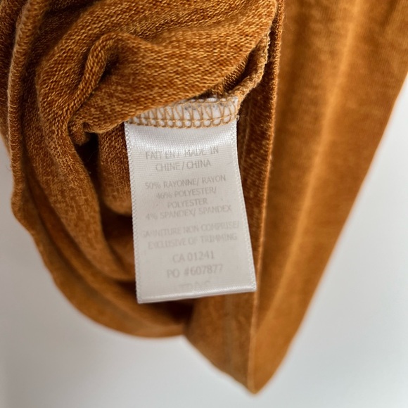 Twik Mustard Yellow Crew Neck T-Shirt relaxed fit size XS - Picture 5 of 5